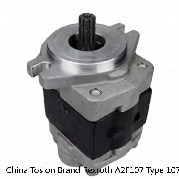 China Tosion Brand Rexroth A2F107 Type 107cc 3000rpm Axial Piston Fixed Hydraulic Motor/Pump