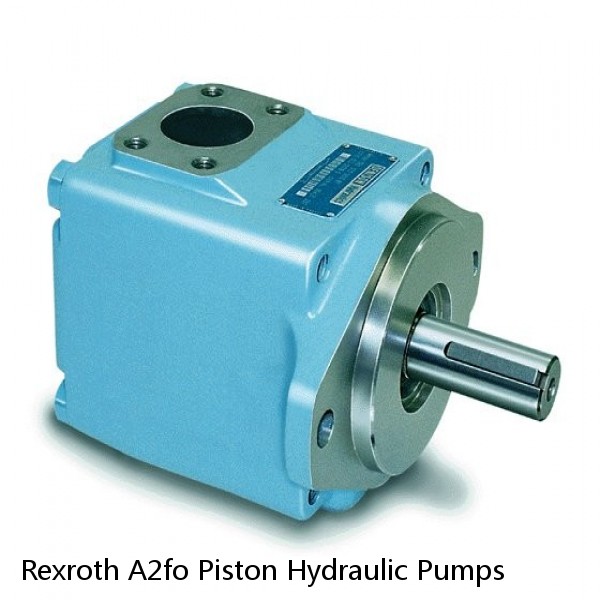 Rexroth A2fo Piston Hydraulic Pumps