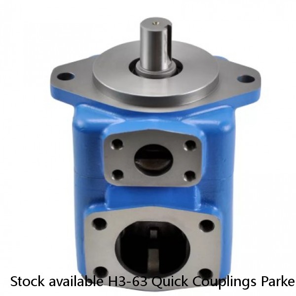 Stock available H3-63 Quick Couplings Parker